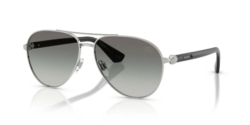 Burberry BE3167 Pilot Sunglasses