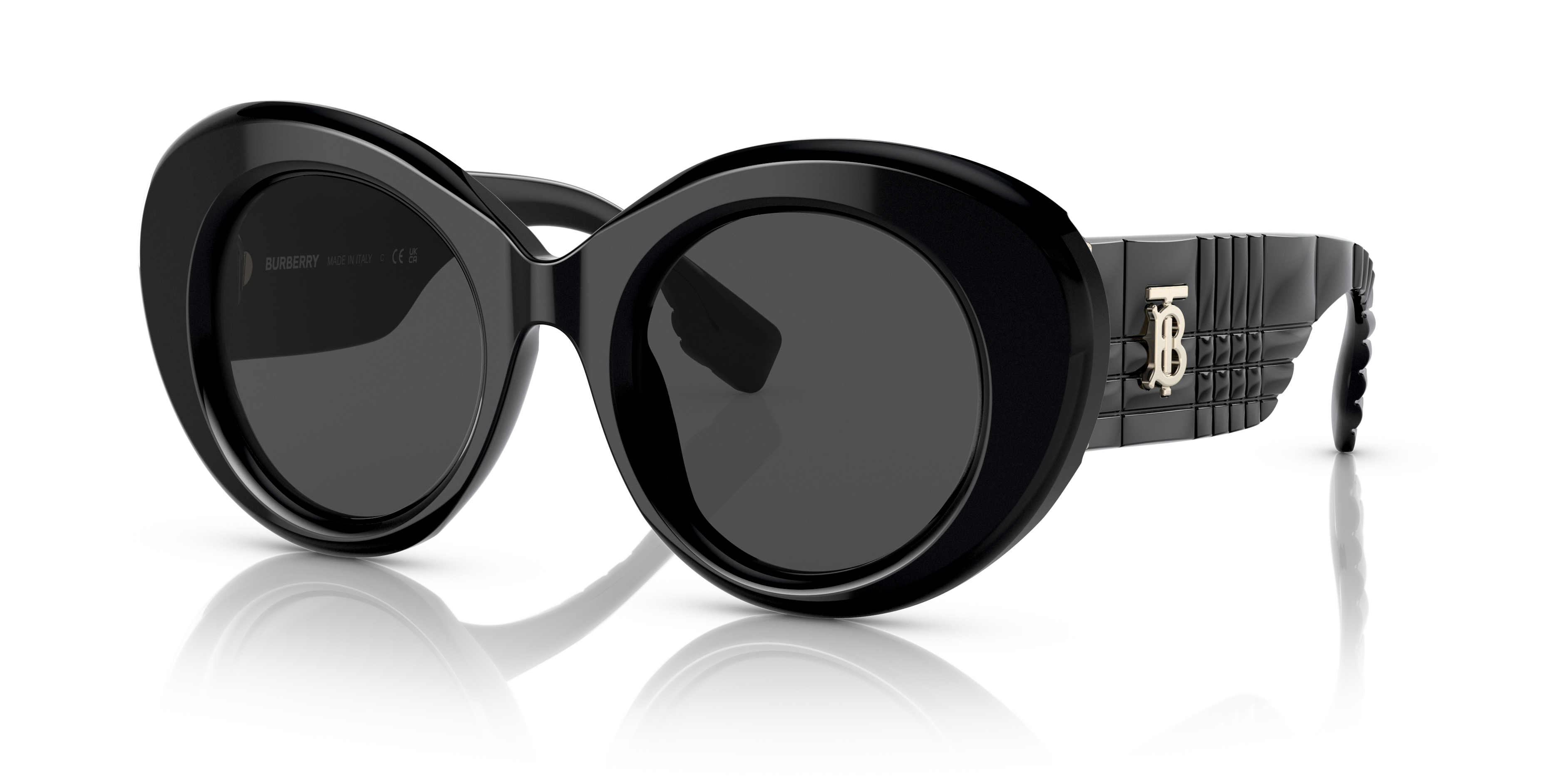Burberry BE4370U Margot Round Sunglasses