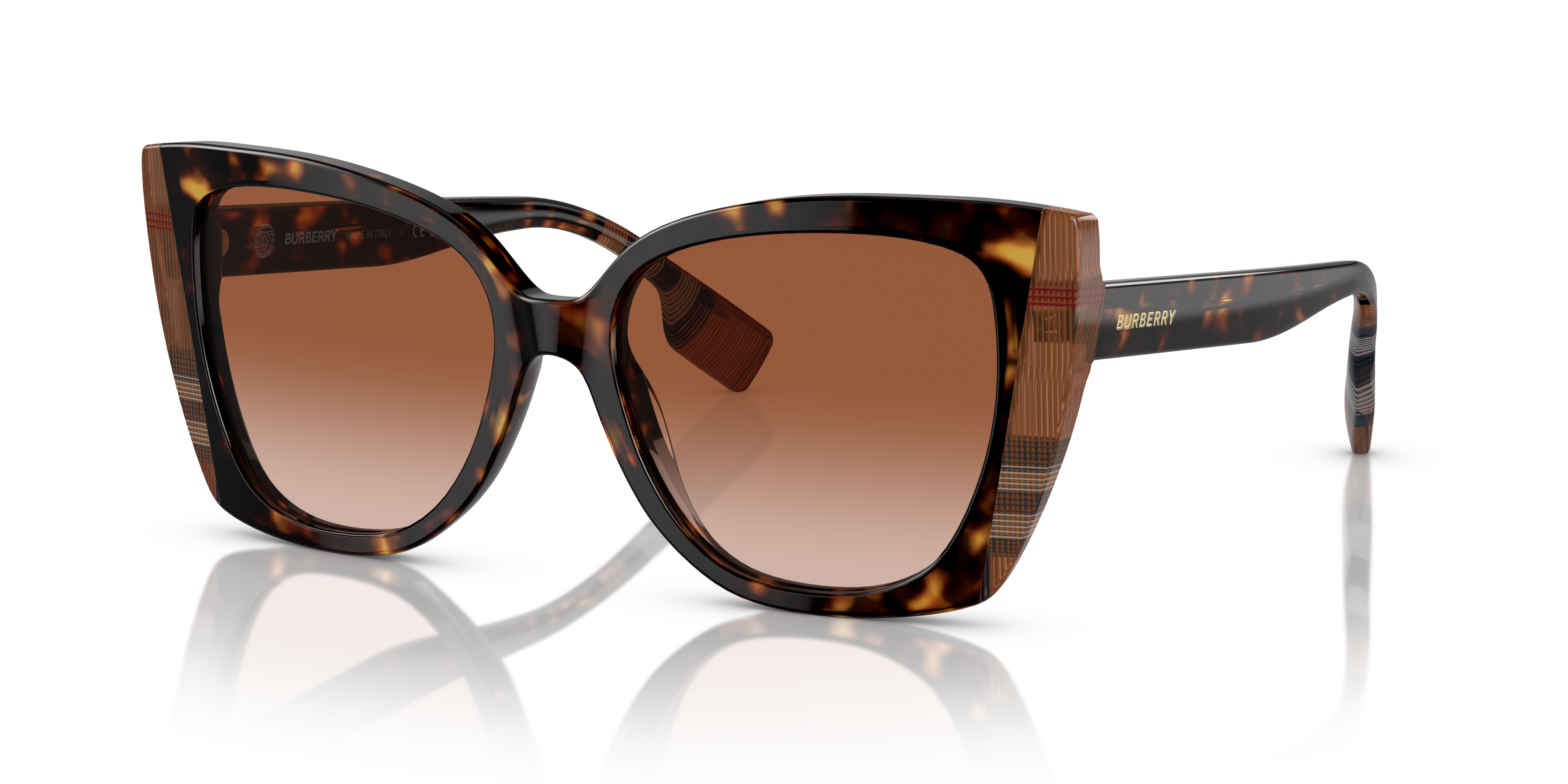 Burberry BE4393 Meryl Cat Eye Sunglasses