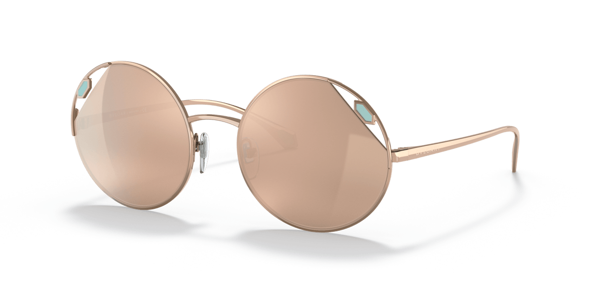 Bvlgari BV6159 Round Sunglasses -BVLGARI Sunglasses- OptiVision