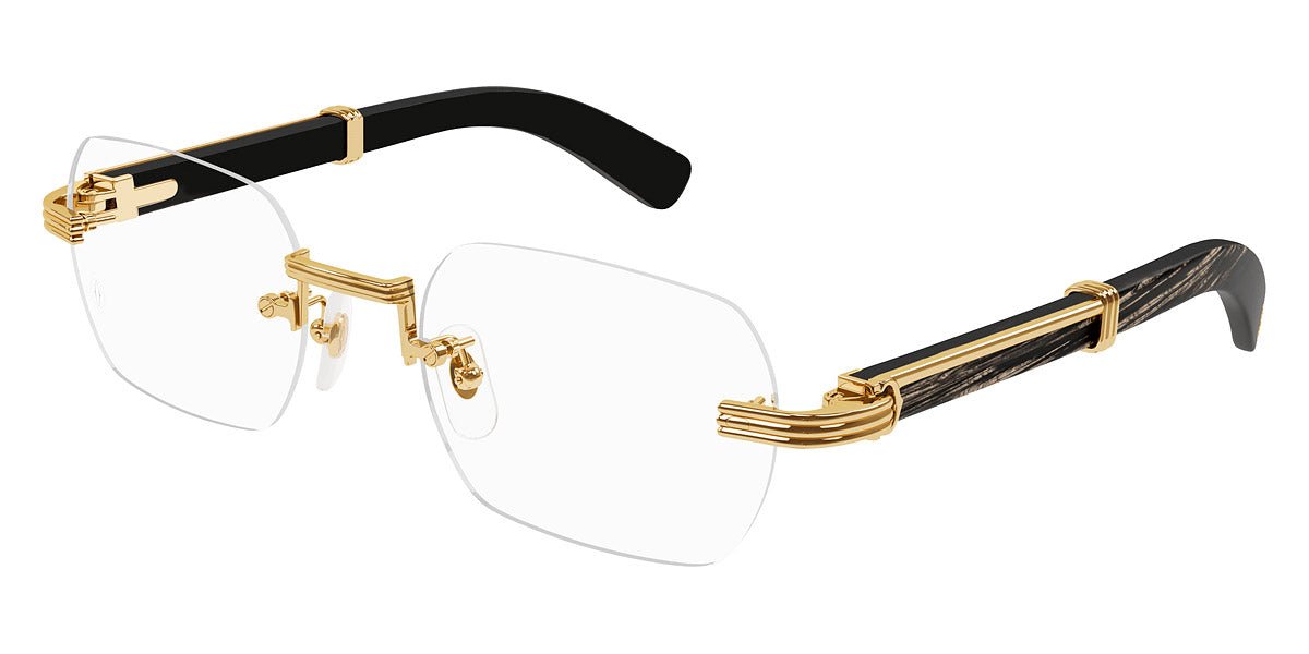 Cartier CT0377O Rectangle Eyeglasses -CARTIER Eyeglasses- Optivision