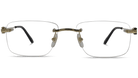 Cartier CT0521O Rectangle Eyeglasses -CARTIER Eyeglasses- Optivision