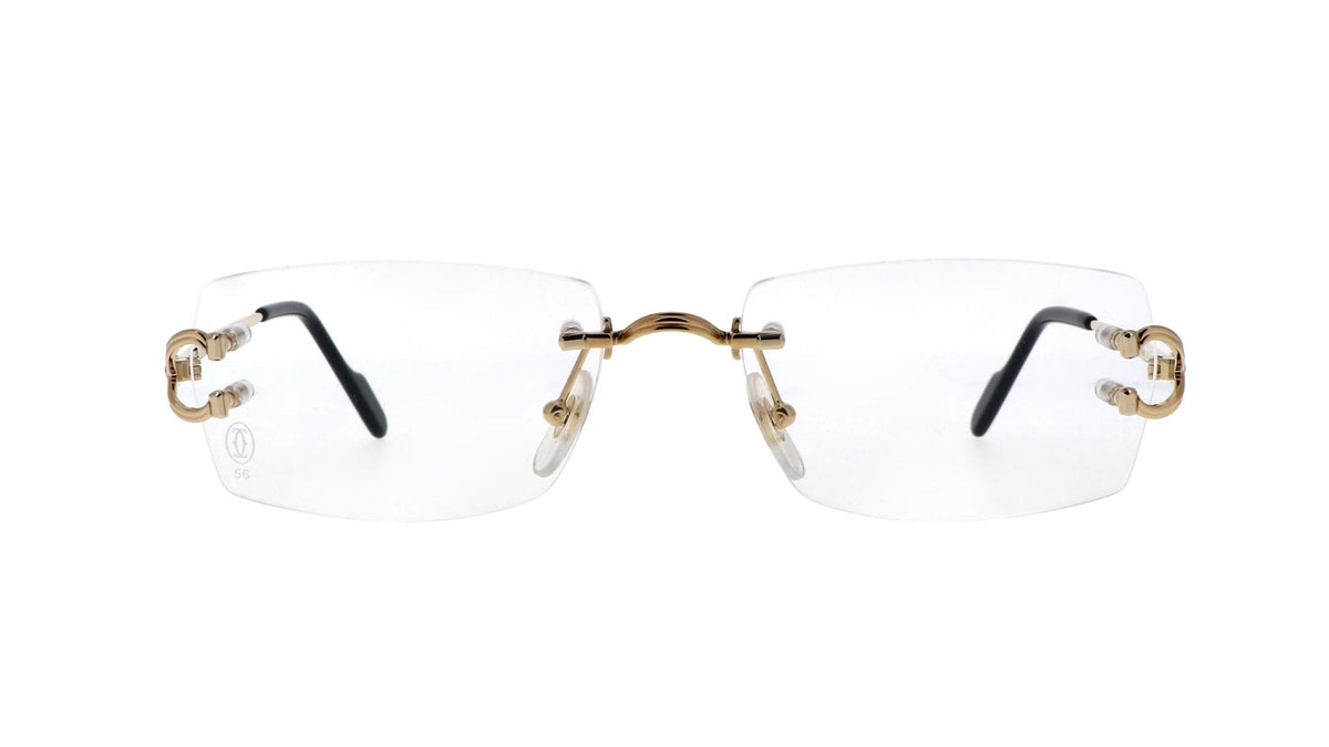 Cartier CT0563O Signature C de Cartier Rectangle Eyeglasses -CARTIER Eyeglasses- Optivision