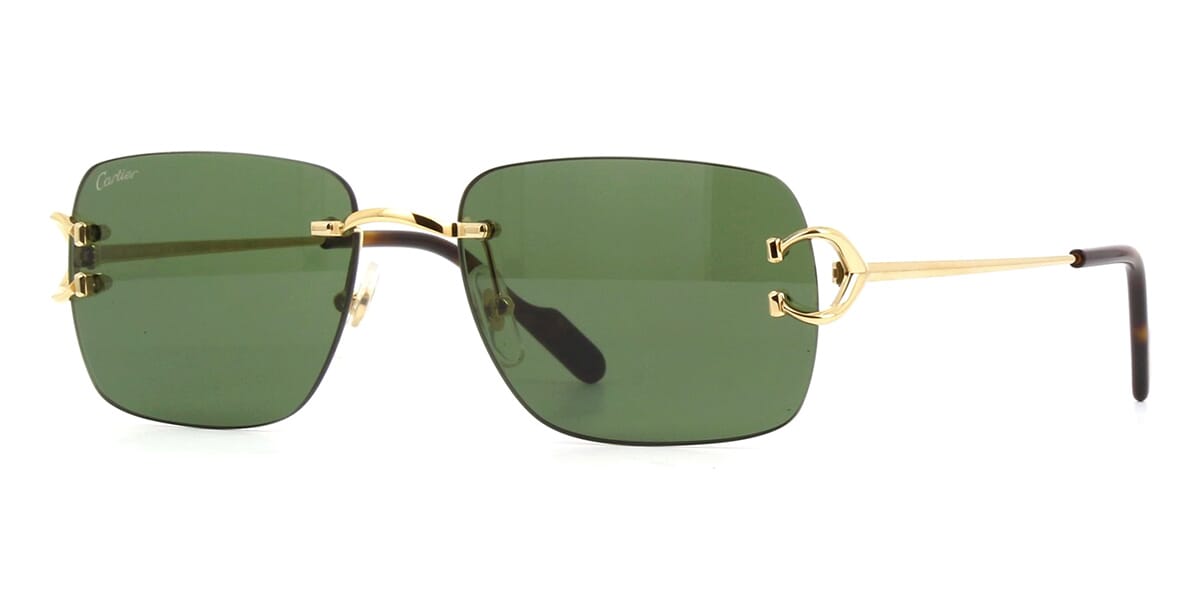 Cartier CT0330S Rectangle Sunglasses -CARTIER Sunglasses- Optivision