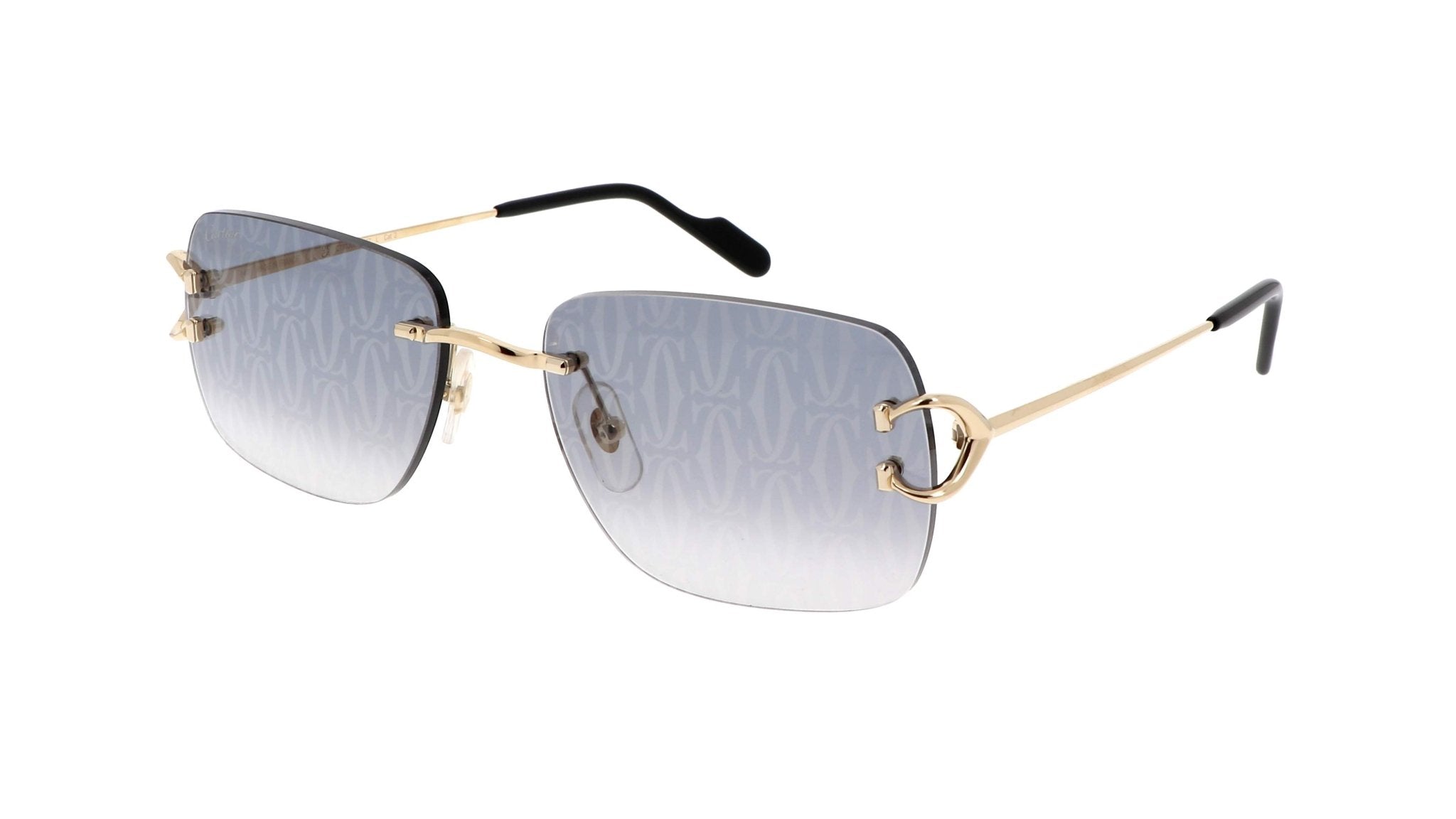 Cartier CT0330S Rectangle Sunglasses -CARTIER Sunglasses- Optivision