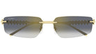 Cartier CT0544S Rectangle Sunglasses -CARTIER Sunglasses- Optivision