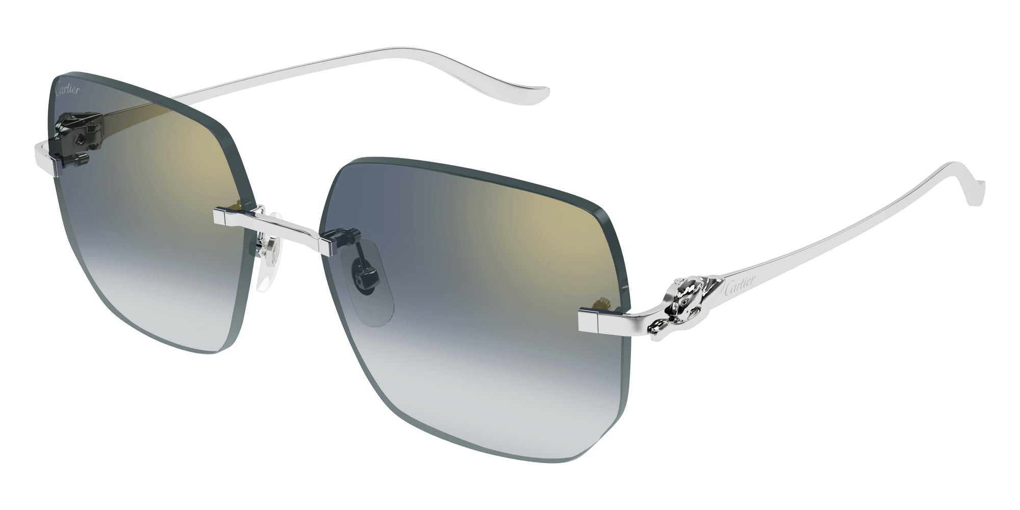 Cartier CT0549S Panthère de Cartier Square Sunglasses