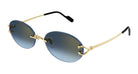 Cartier CT0551S Oval Sunglasses -CARTIER Sunglasses- Optivision
