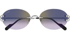 Cartier CT0551S Oval Sunglasses -CARTIER Sunglasses- Optivision