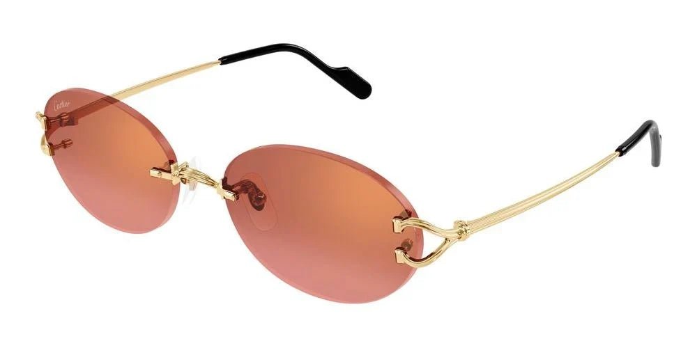 Cartier CT0551S Oval Sunglasses -CARTIER Sunglasses- Optivision