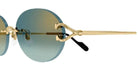 Cartier CT0551S Oval Sunglasses -CARTIER Sunglasses- Optivision