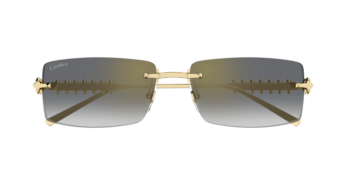 Cartier CT0604S Rectangle Sunglasses -CARTIER Sunglasses- Optivision