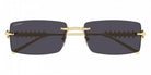 Cartier CT0604S Rectangle Sunglasses -CARTIER Sunglasses- Optivision