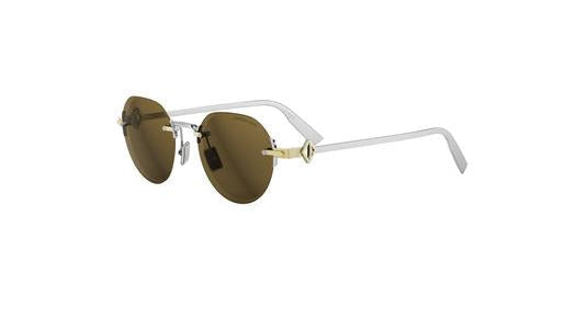 Dior R5U CD Diamond Round Sunglasses