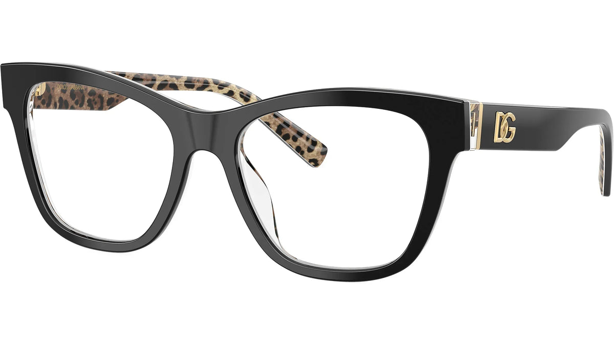 Dolce & Gabbana DG3430 Square Eyeglasses -Dolce & Gabbana Eyeglasses- OptiVision