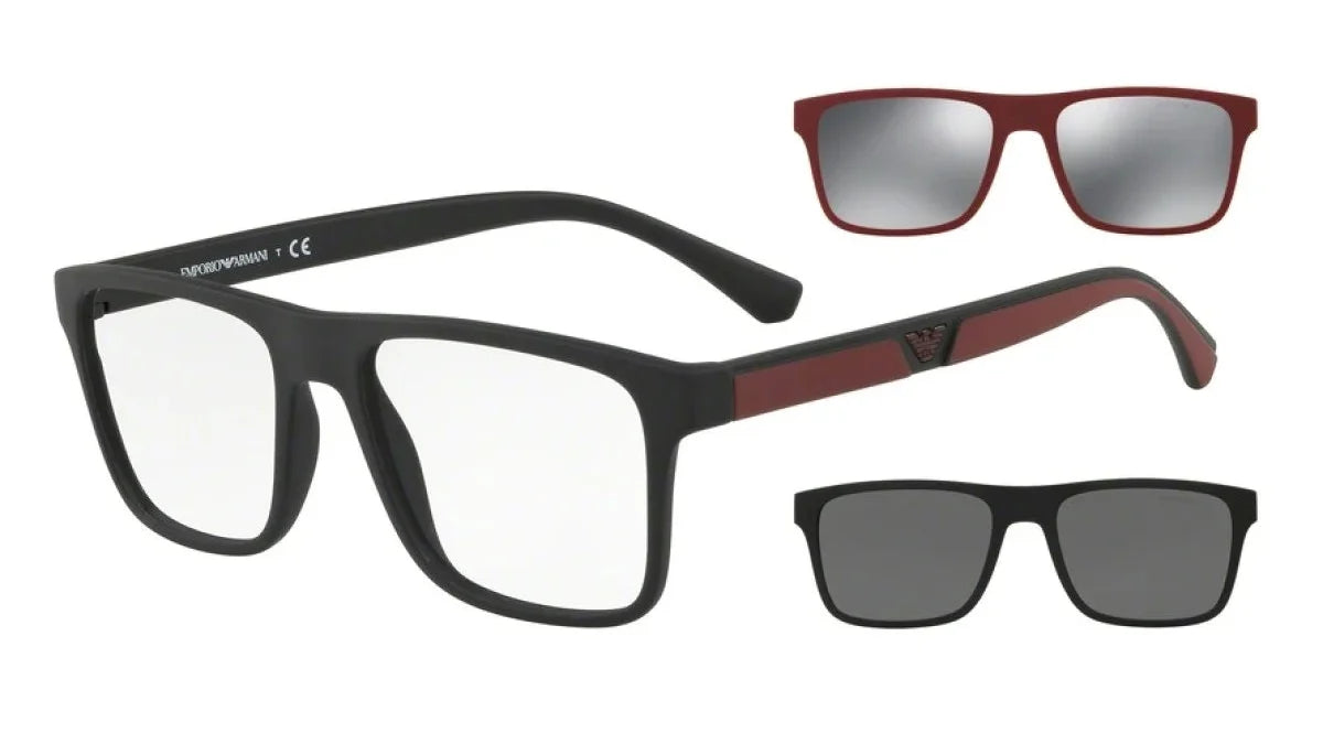 Emporio Armani EA4115 Rectangle Sunglasses