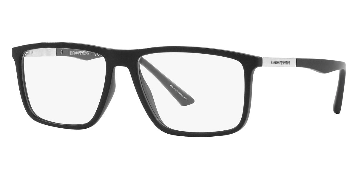 Emporio Armani EA3221 Rectangle Eyeglasses
