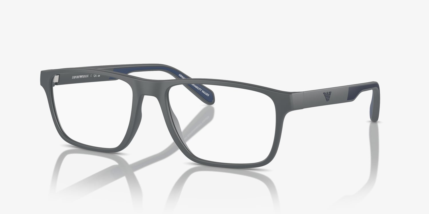 Emporio Armani EA3233 Rectangle Eyeglasses