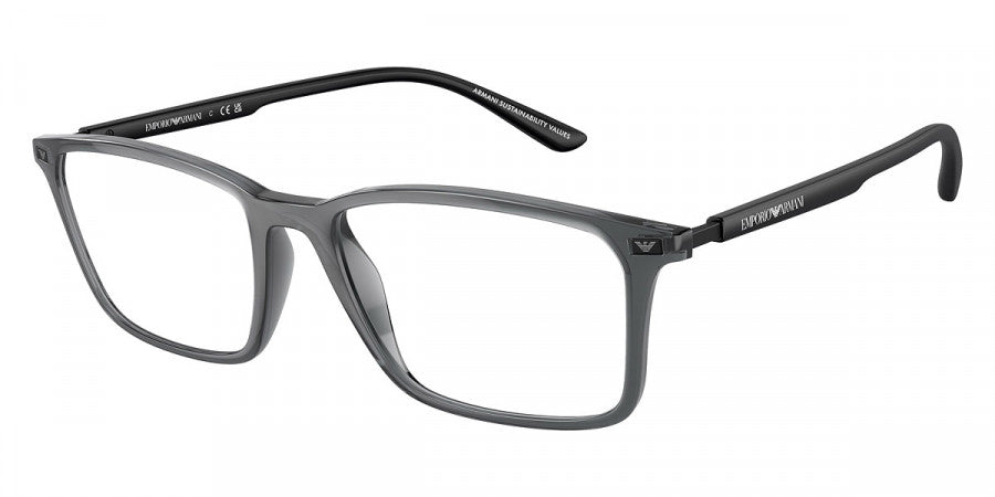 Emporio Armani EA3237 Rectangle Eyeglasses