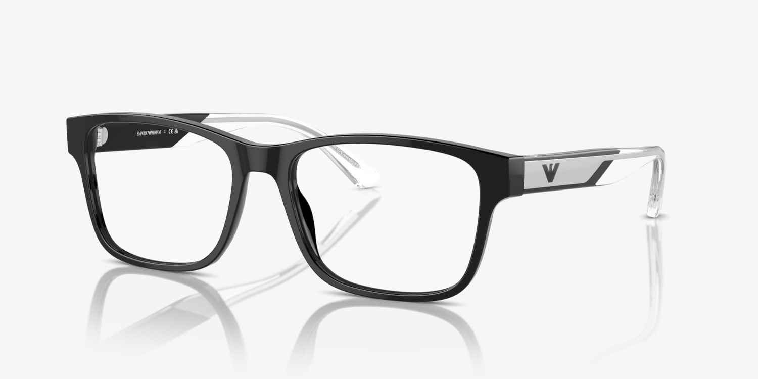 Emporio Armani EA3239 Rectangle Eyeglasses