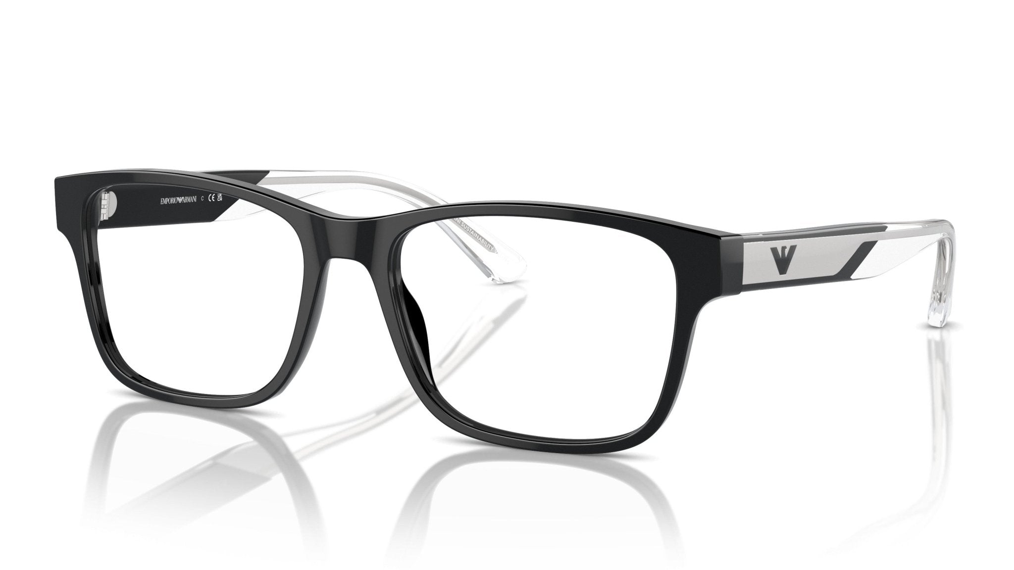 Emporio Armani EA3239F Rectangle Eyeglasses -EMPORIO ARMANI Eyeglasses- Optivision