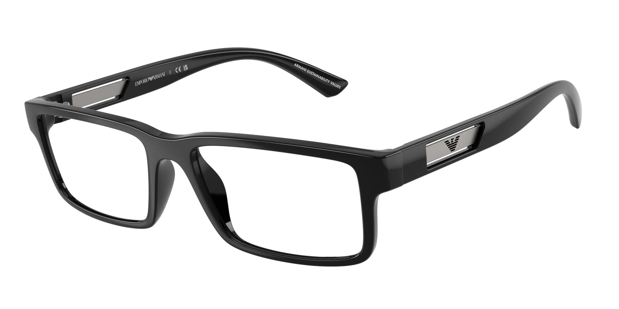 Emporio Armani EA3278 Rectangle Eyeglasses -EMPORIO ARMANI Eyeglasses- Optivision