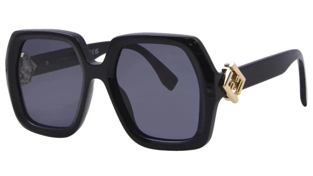 نظارات شمسية Fendi FE40139I Ff Diamonds بتصميم فراشة
