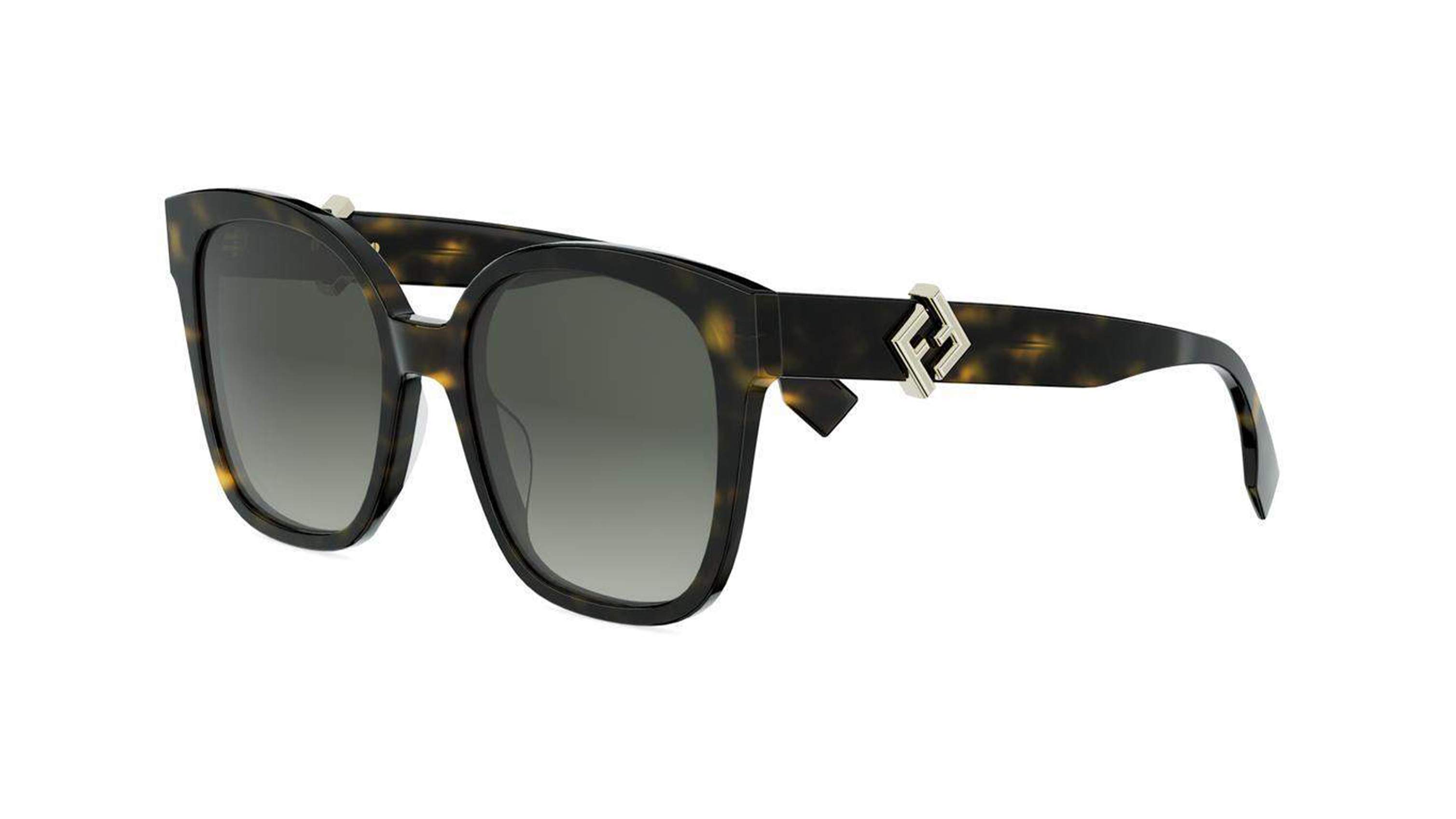 Fendi FE40186I FF Diamonds Square Sunglasses