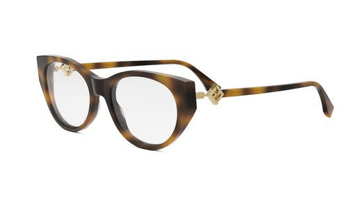 Fendi FE50099I Ff Diamonds Cat Eye Eyeglasses