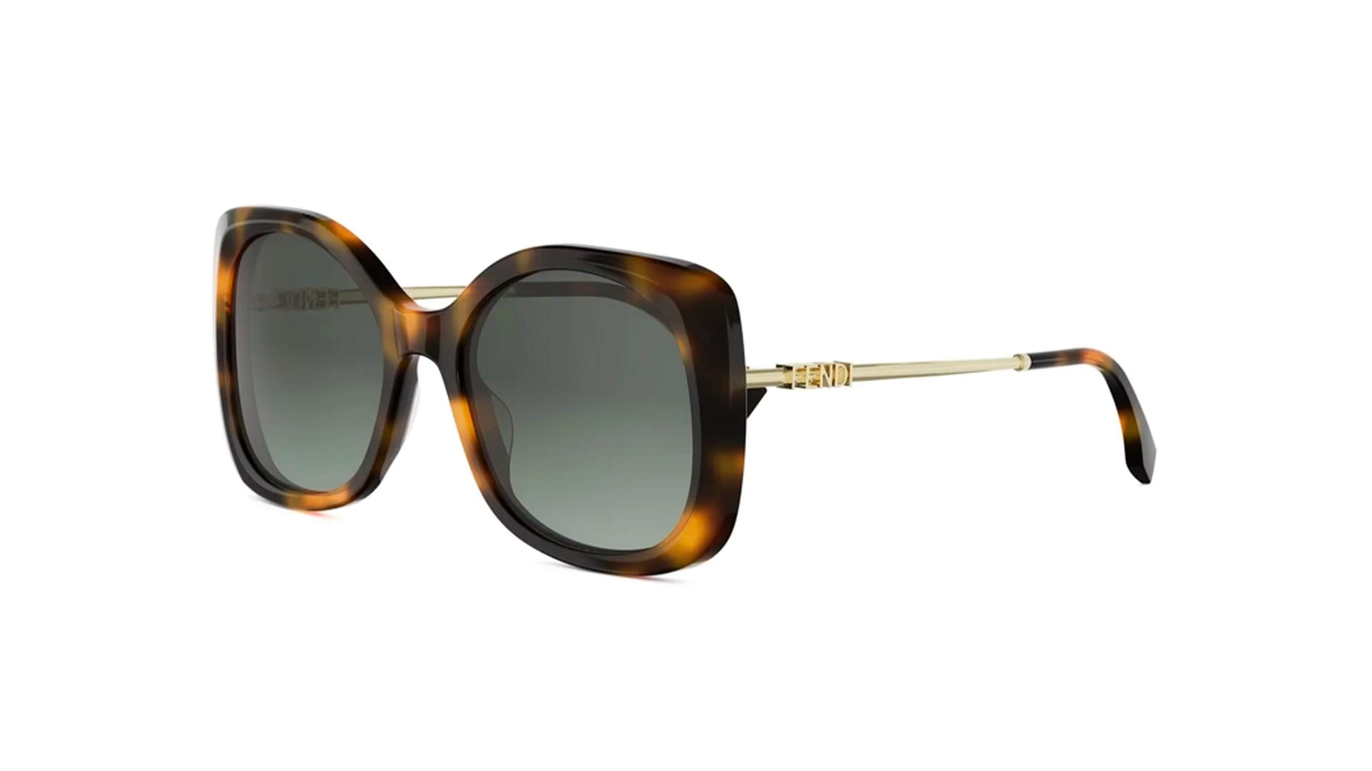 Fendi FE40201I Fendigraphy Square Sunglasses