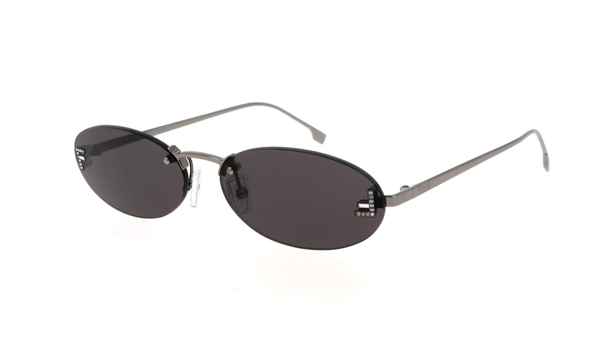 Fendi FE4075US First Crystal Oval Sunglasses -FENDI Sunglasses- Optivision