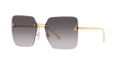 Fendi FE4082US First Crystal Square Sunglasses -FENDI Sunglasses- Optivision