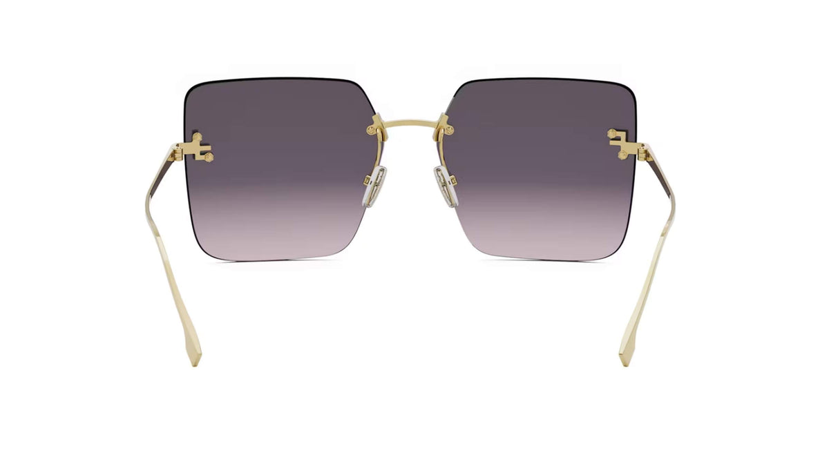 Fendi FE4082US First Crystal Square Sunglasses -FENDI Sunglasses- Optivision