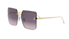 Fendi FE4082US First Crystal Square Sunglasses -FENDI Sunglasses- Optivision