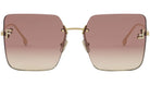 Fendi FE4082US First Crystal Square Sunglasses -FENDI Sunglasses- Optivision