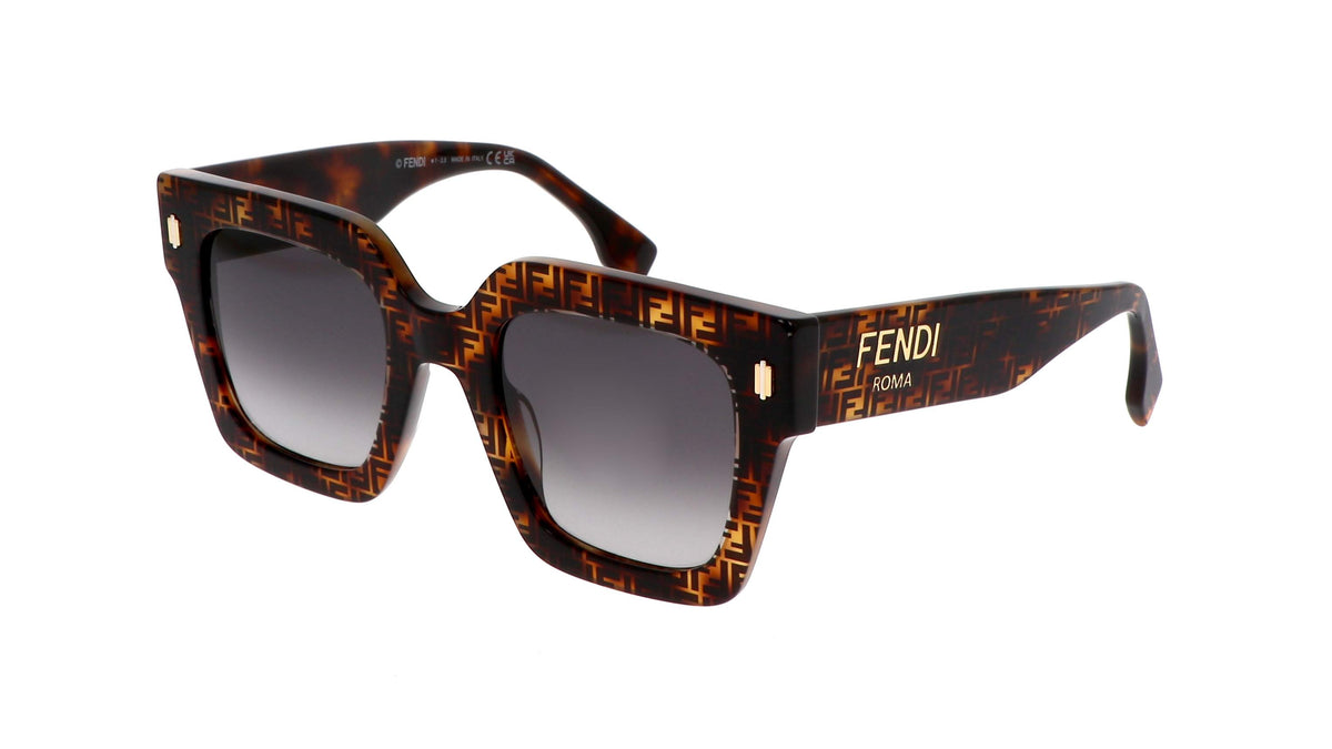 Fendi FE40101I Roma Square Sunglasses -FENDI Sunglasses- Optivision