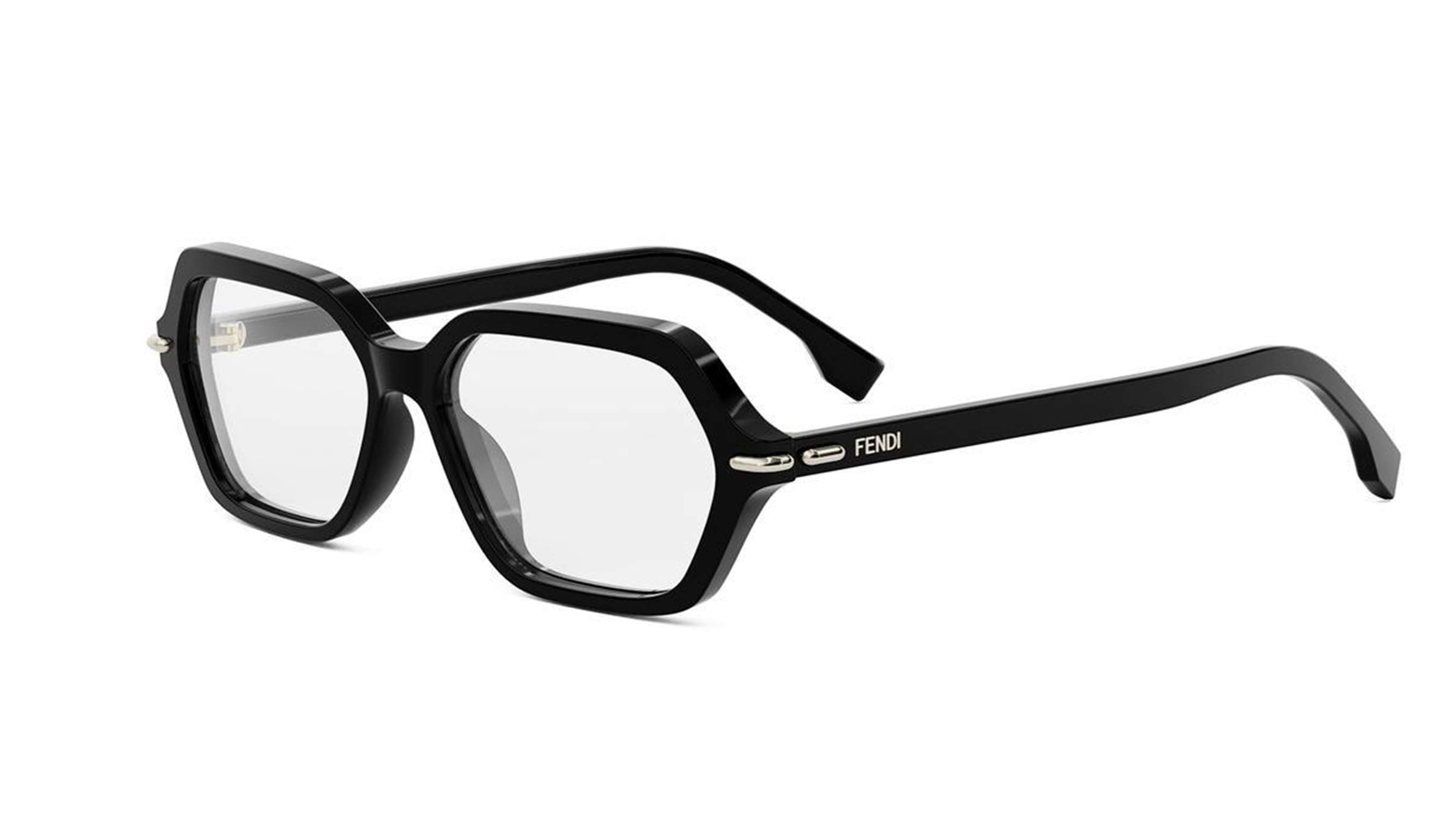 Fendi FE50125I Selleria Square Eyeglasses