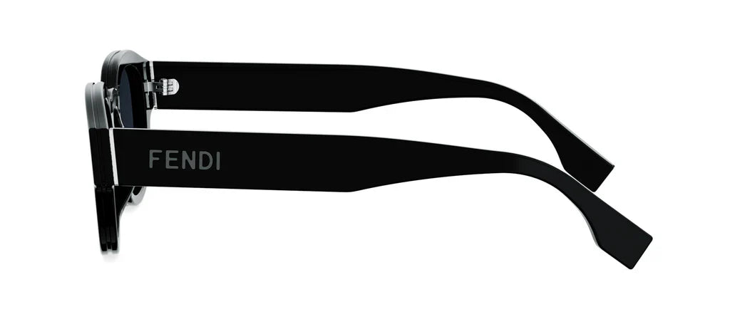Fendi FE40182I Signature Round Sunglasses -FENDI Sunglasses- Optivision