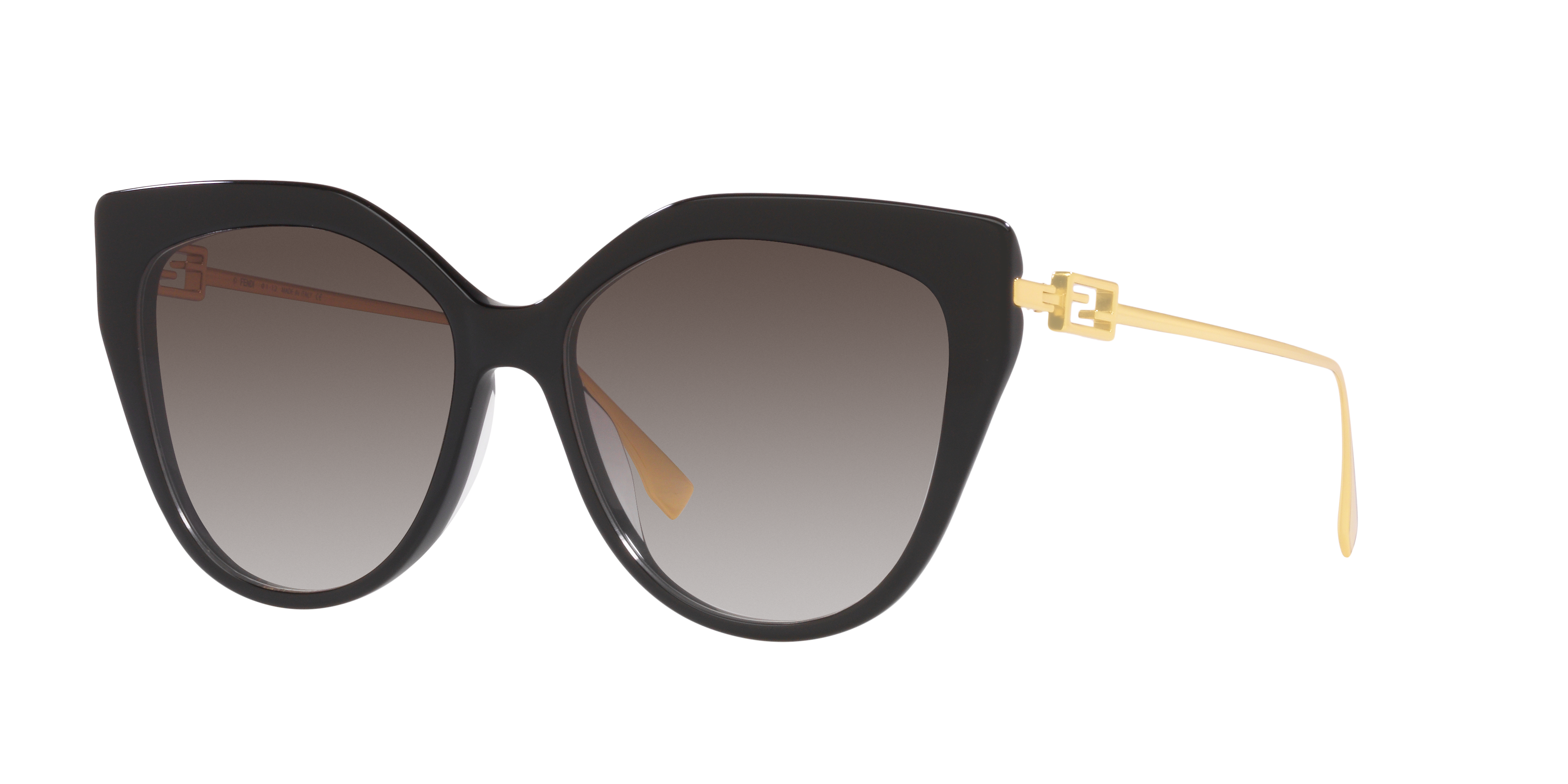 Fendi FE40011U Tube Cat Eye Sunglasses