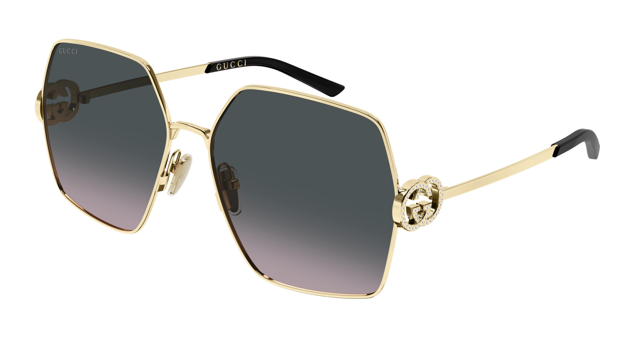 Gucci GG2163S Square Sunglasses -GUCCI Sunglasses- Optivision