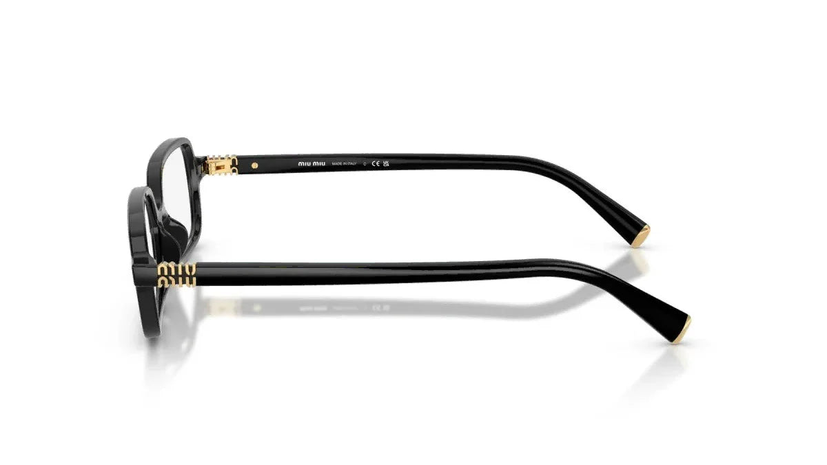 Miu Miu MU 01YV Rectangle Eyeglasses -MIU MIU Eyeglasses- Optivision