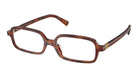 Miu Miu MU 01YV Rectangle Eyeglasses -MIU MIU Eyeglasses- Optivision