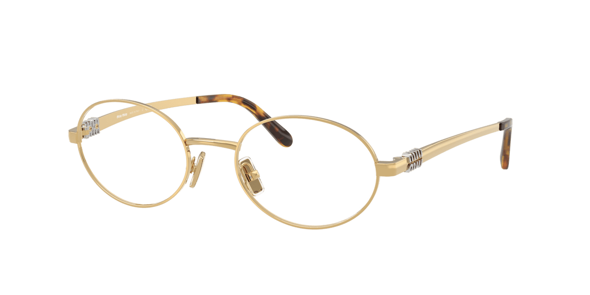Miu Miu MU 50ZV Oval Eyeglasses -MIU MIU Eyeglasses- OptiVision