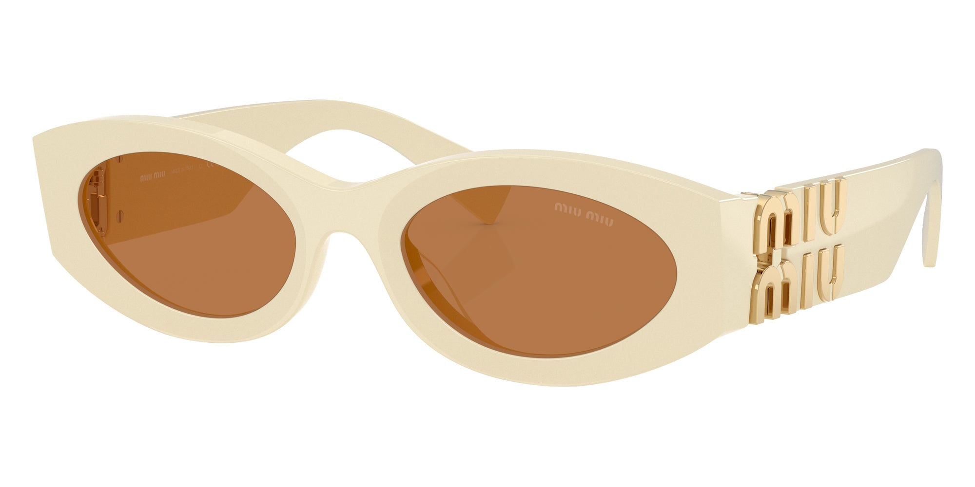 Miu Miu MU 11WS Oval Sunglasses -MIU MIU Sunglasses- OptiVision