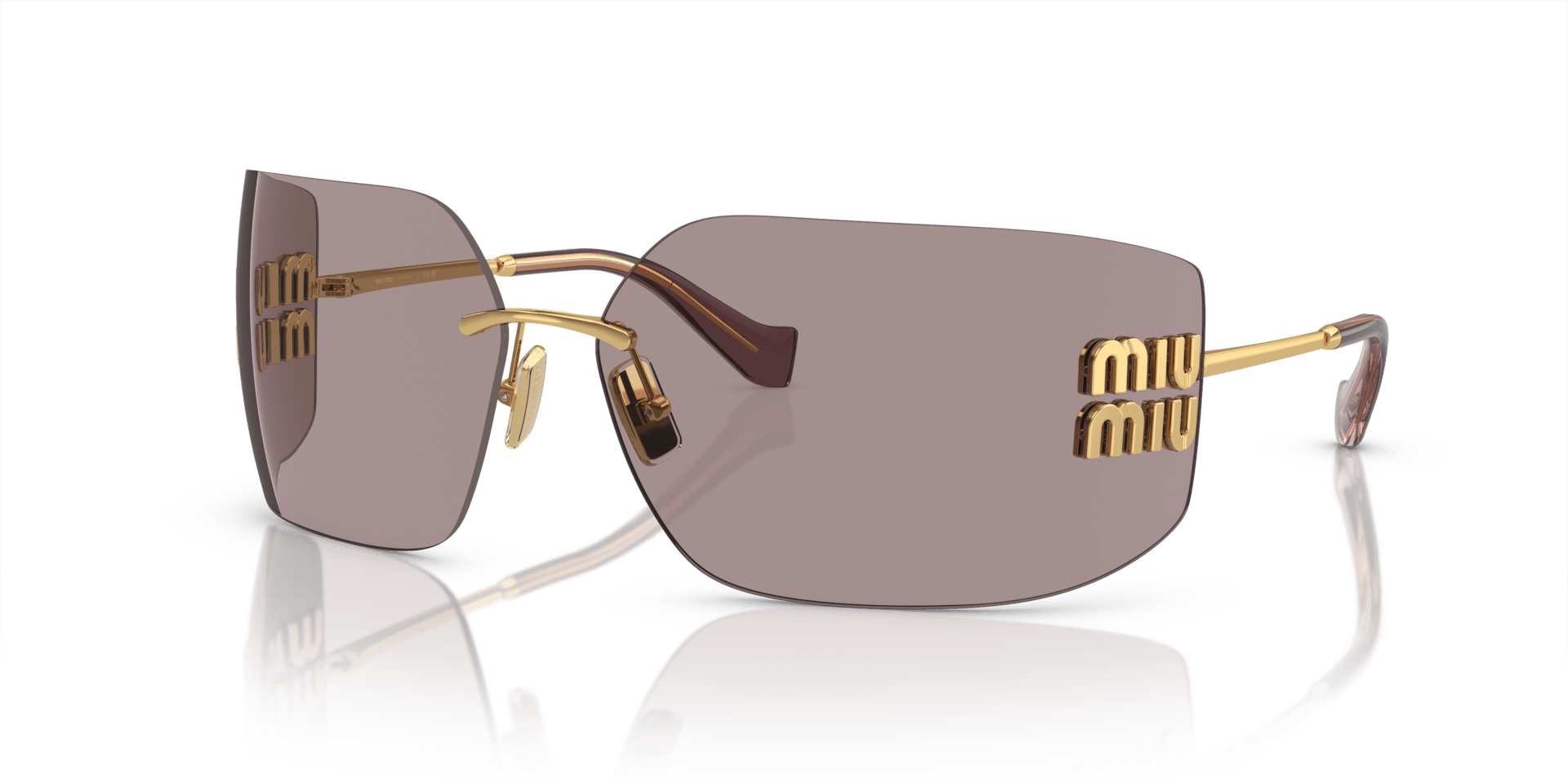 Miu Miu MU 54YS Irregular Sunglasses -MIU MIU Sunglasses- OptiVision