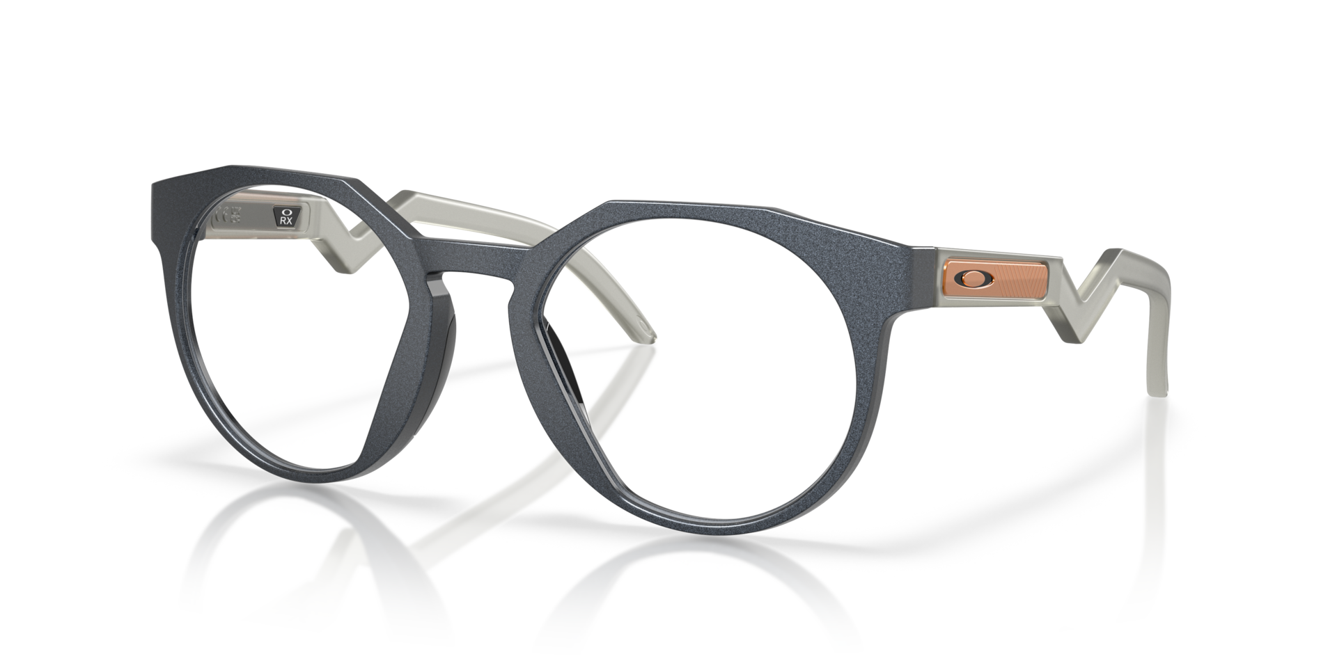 Oakley OX8139 Hstn RX Round Eyeglasses
