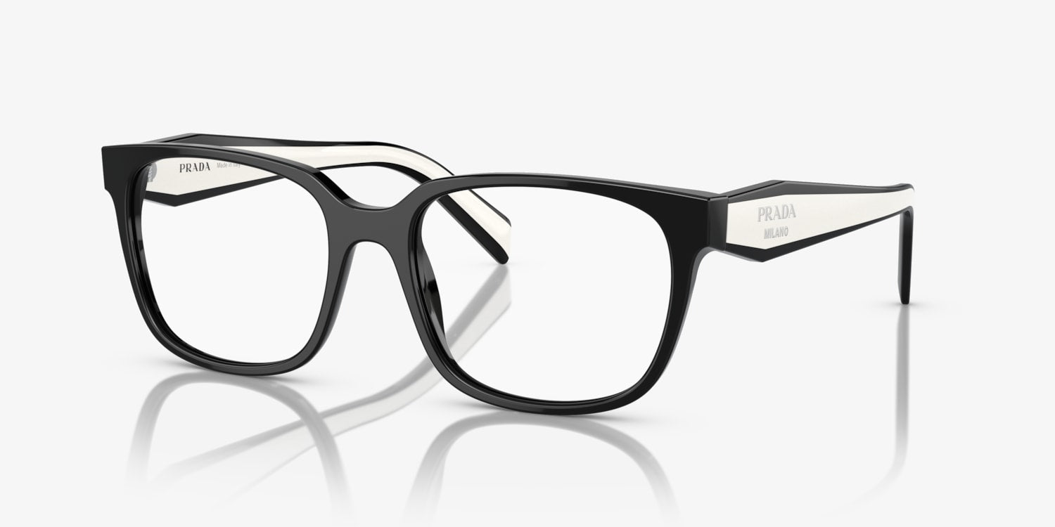 Prada PR 17ZV Rectangle Eyeglasses -PRADA Eyeglasses- Optivision