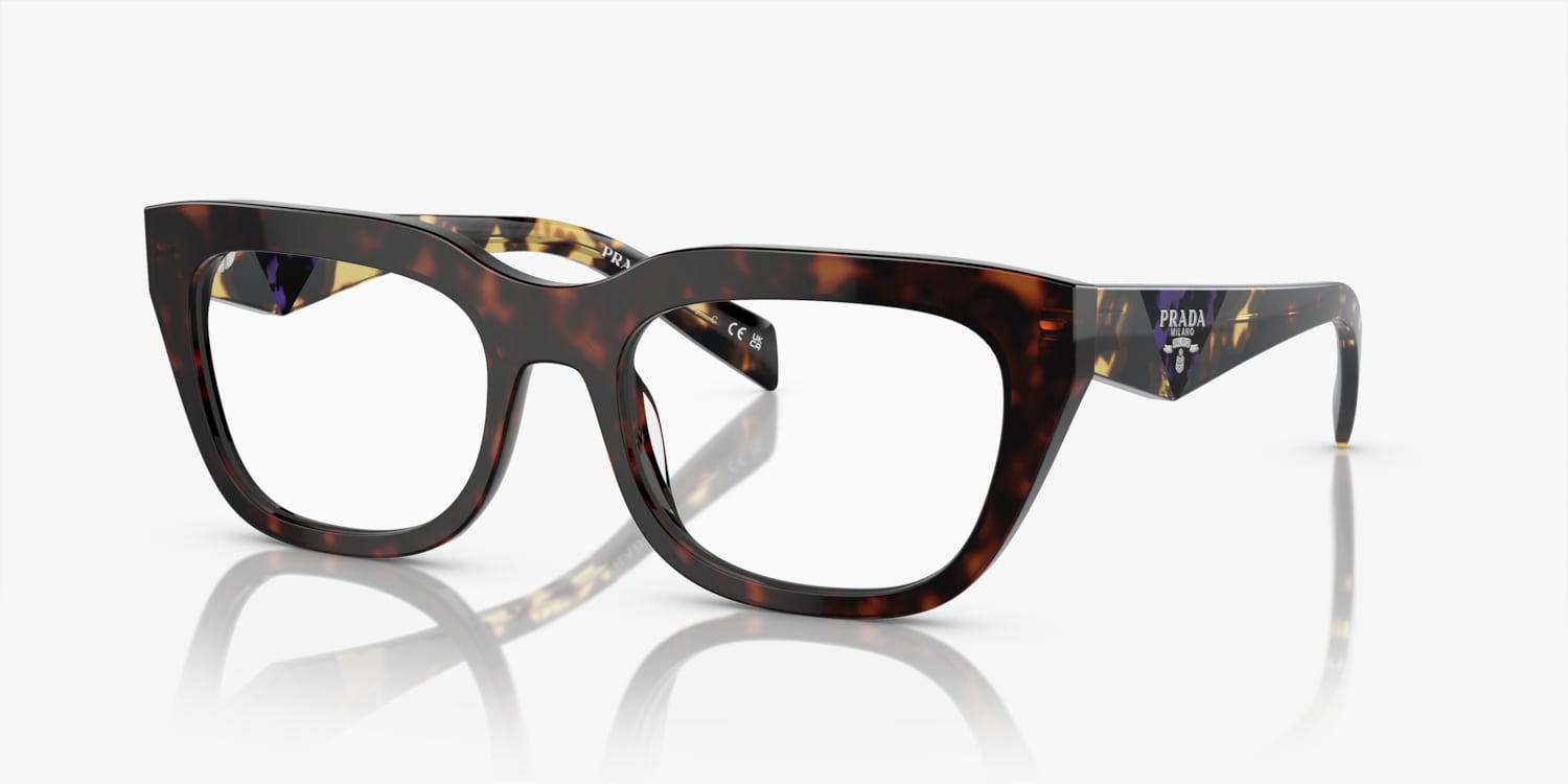 Prada PR A06V Irregular Eyeglasses -PRADA Eyeglasses- Optivision