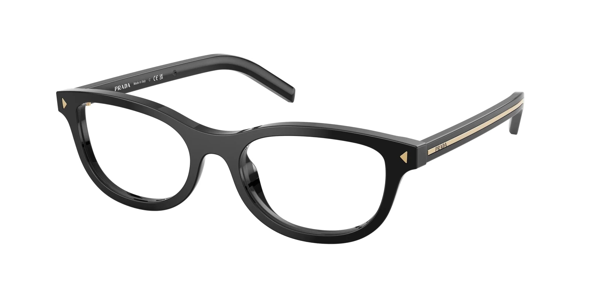 Prada PR D01VU Oval Eyeglasses -PRADA Eyeglasses- Optivision