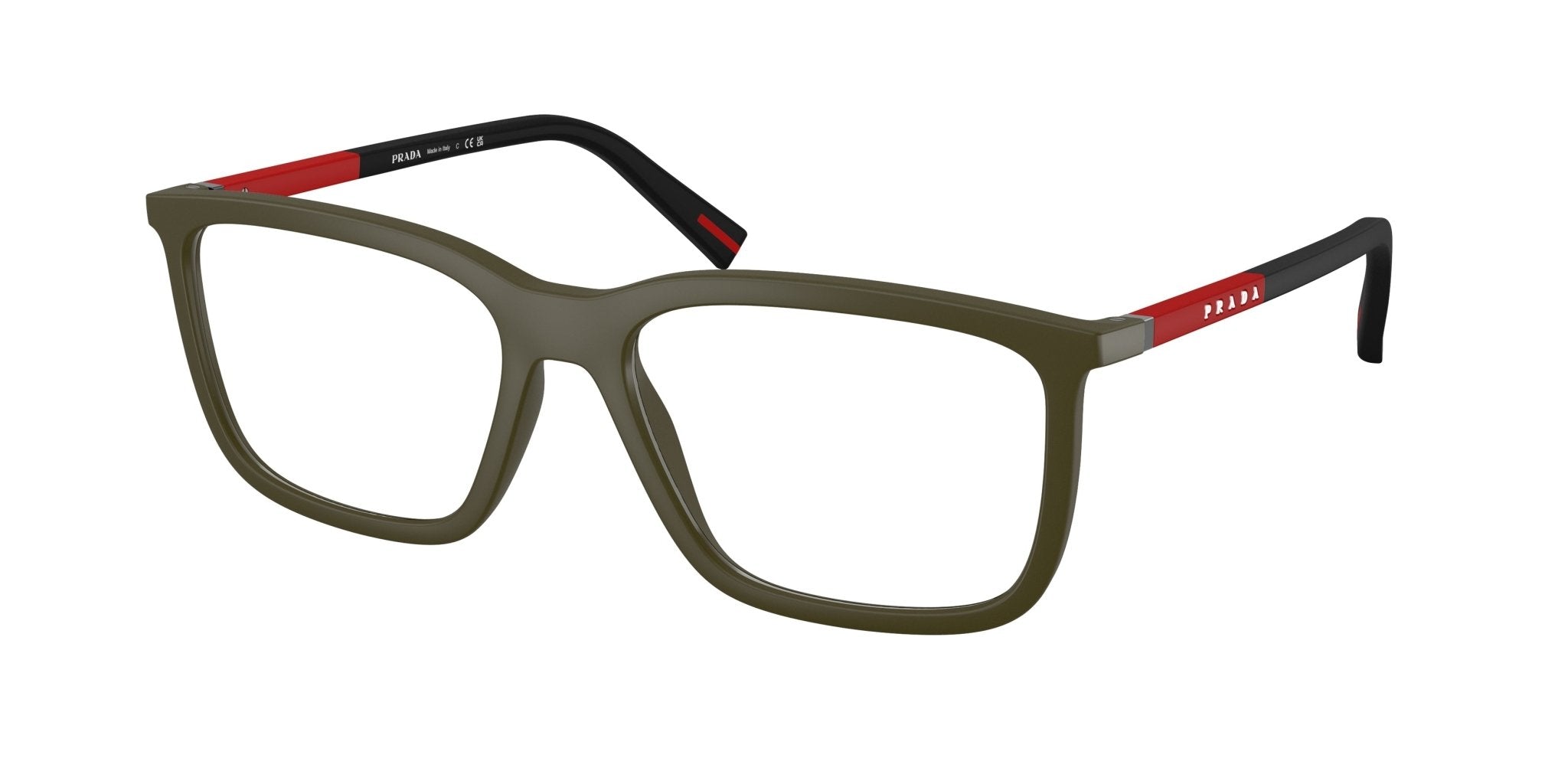Prada Linea Rossa PS 01SV Square Eyeglasses -PRADA LINEA ROSSA Eyeglasses- Optivision